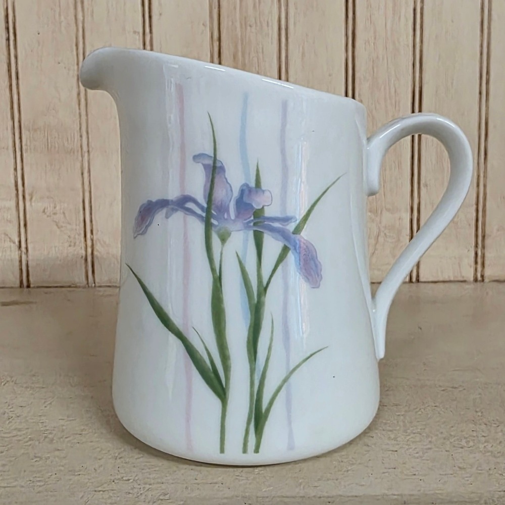 Corelle Shadow Iris Creamer Pitcher Floral Replacement